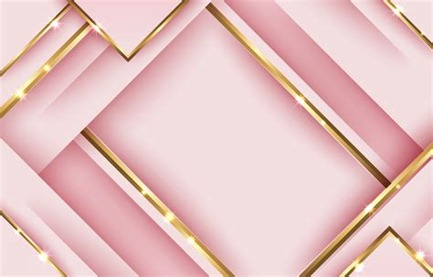Abstract Pink Gold Geometric Background 2425290 Vector Art At Vecteezy