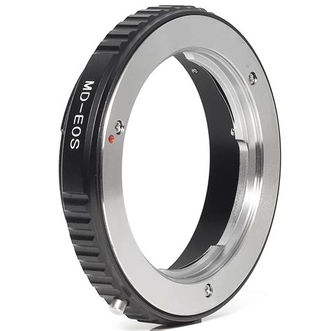 Metal Mount Lens Ring Adapter For Minolta Md Mc Lens To Eos Ef Camera