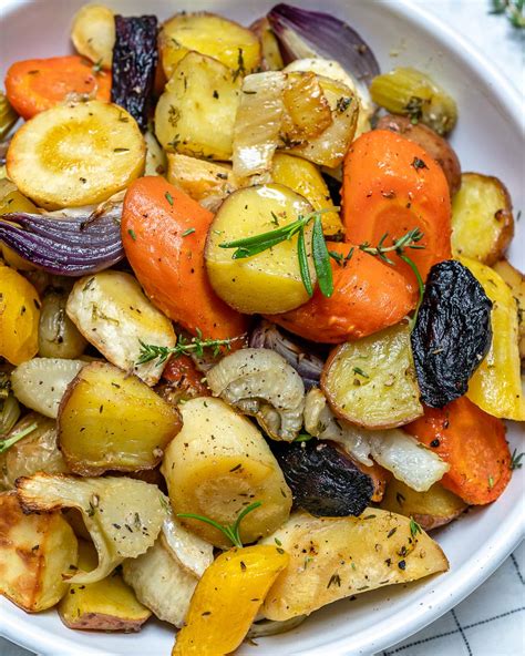 Eat Clean Rosemary Roasted Root Vegetables All Recipes