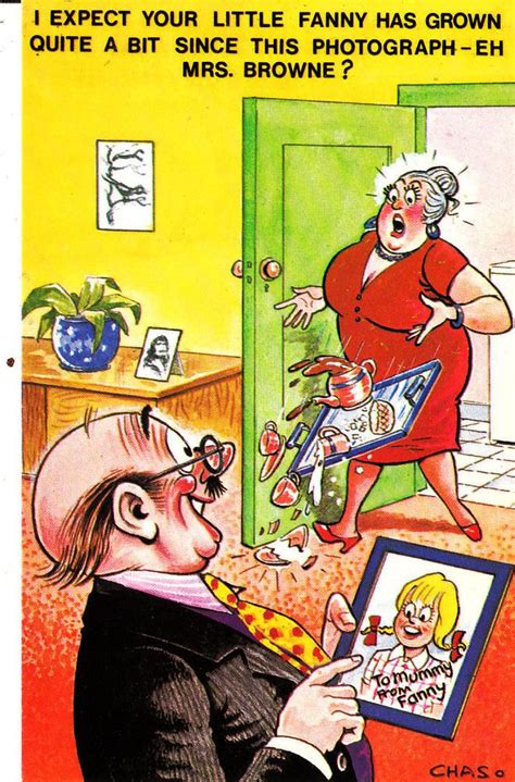 Bamforth Comic Postcard No 490 Unused Verygood Original Funny Cartoon Pictures Funny