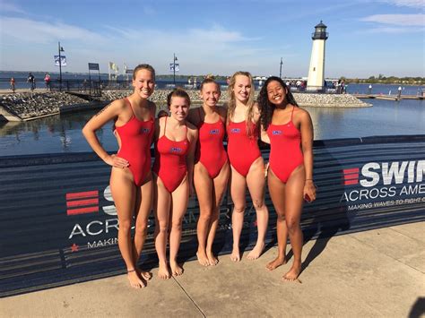 More Than Colleges Participated In Swim Across America Charity