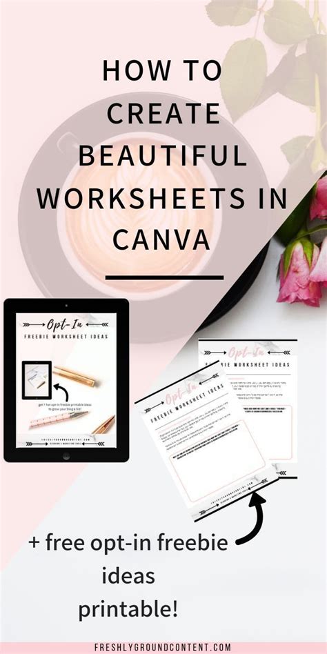 Create Beautiful Worksheets In Canva In Minutes This Step By Step