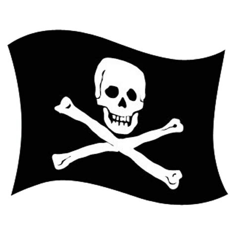 Bandera Pirata 30 X 45 Cm Bauhaus