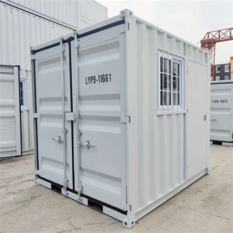 9ft Containers Shippingstorage Office Wbarred Window Side Locking