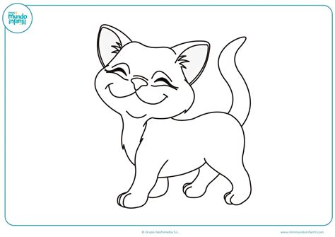 Gato Animado Para Colorear Dibujos De Gatos Para Colorear Az Dibujos Porn Sex Picture