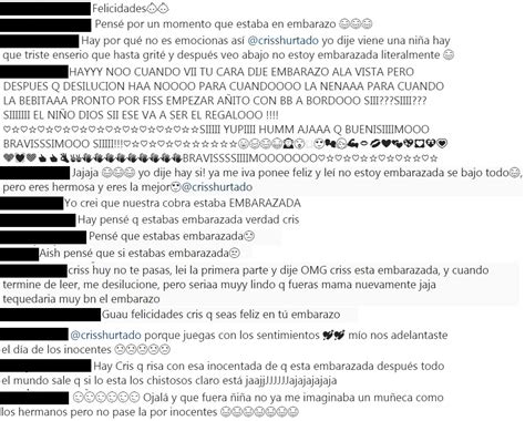 Así fue como cristina hurtado sorprendió a josse con la noticia de que estaba embarazada otra vez. ¿Cristina Hurtado está embarazada?
