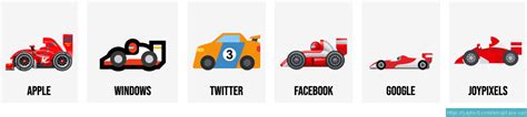 🏎️ Race Car Emoji