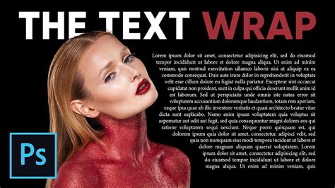 A wrapped cell expands as you type into it, so it will always wrapping text isn't the default option in microsoft excel, but it's a simple adjustment to make. How to Wrap Text Around Image Like Magazines in Photoshop ...