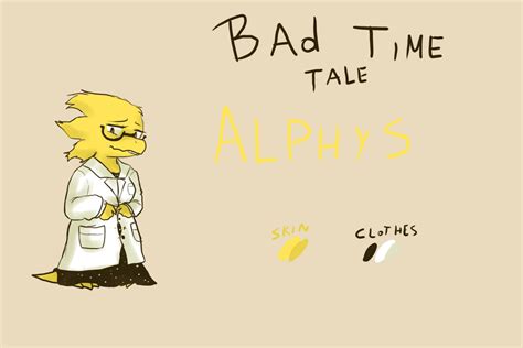 Bad Time Tale Au Alphys By Mikathelemur On Deviantart
