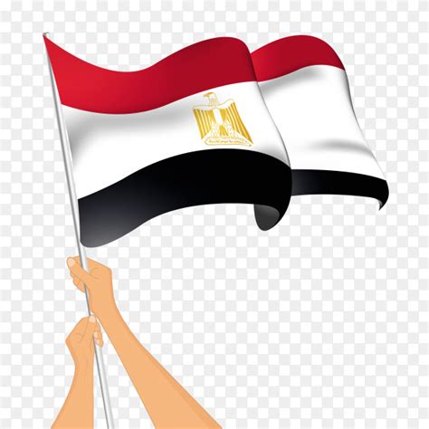 Let's find out how it appeared, what colours it was in the beginning and how it changed until reaching the modern one we see now. Egypt flag waving with Egyptian hands on transparent PNG ...