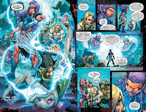 Weird Science Dc Comics Justice League Aquaman Drowned Earth 1 Review And Spoilers