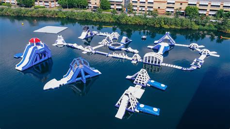 Lakeside Aqua Park Inflatable Water Park Essex Aqua Park Group