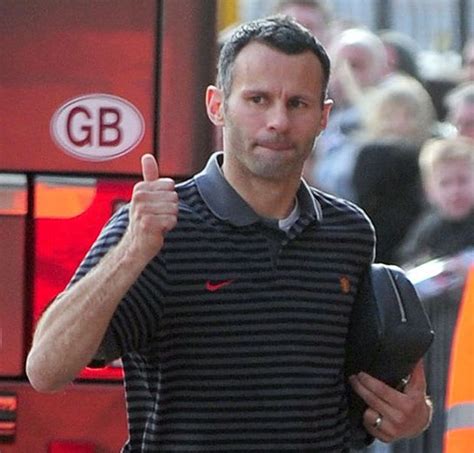 ryan giggs puts on a brave face following injunction revelation hello