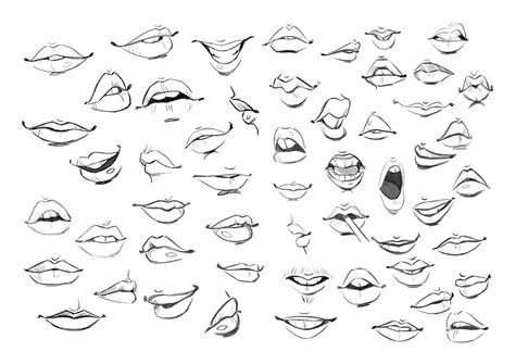 Mouths Print By Daniellepioliart On Etsy Mouth Drawing Eye Drawing