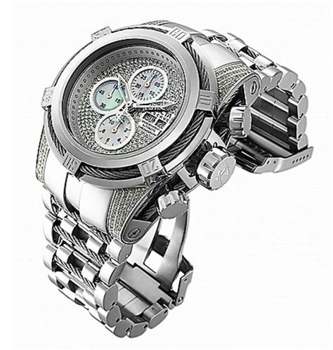 Invicta Reserve Bolt Zeus Swiss Automatic Diamond Watch Diamond Watch