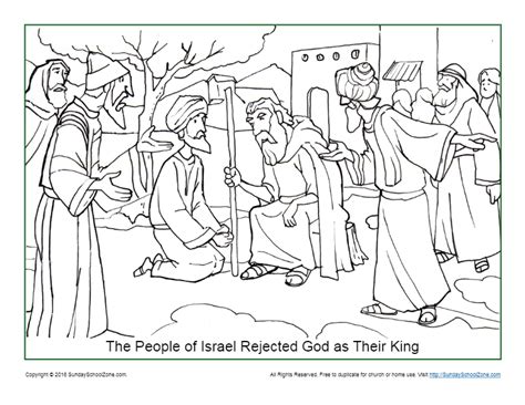 When autocomplete results are available use up and down arrows to review and enter to select. Israel Rejected God as Their King Coloring Page - Children ...