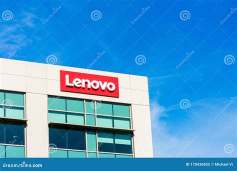Lenovo Campus Building Facade And Exterior In Silicon Valley Lenovo