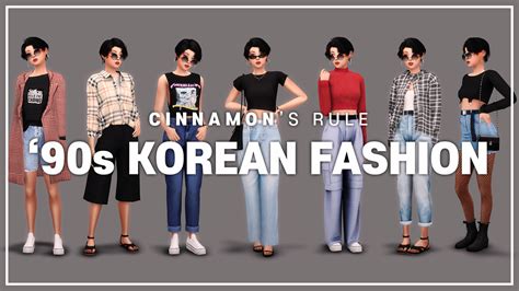Desires Cc Finds Thekims4 Cinnamons Rule ‘90s Korean