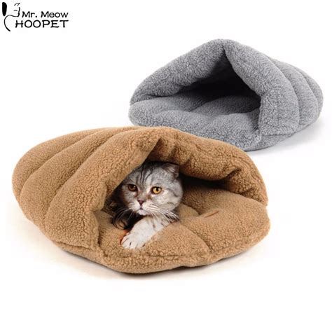 Washable Soft Pet Self Warming Sleeping Bag Snuggle Sack Bed Cuddly