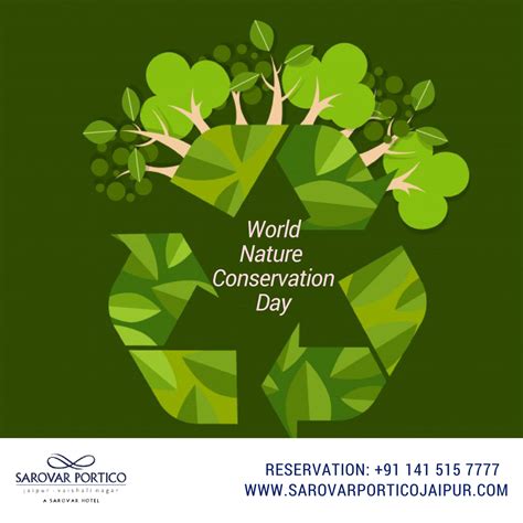Celebrated On July 28 Each Year World Nature Conservation Day