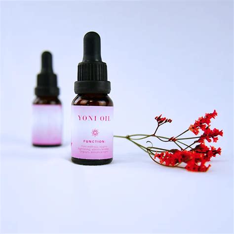 free design yoni oil private label vagina massage oil vagina for tightening and nourish the