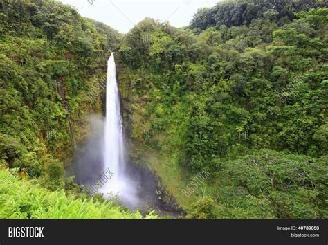 Waterfall Akaka Image And Photo Free Trial Bigstock
