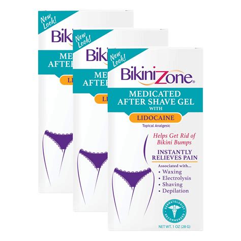 Buy Bikini Zone Medicated After Shave Gel Instantly Stop Shaving