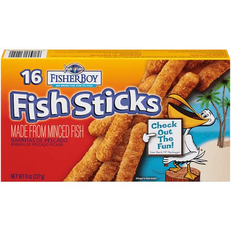 High Liner Fisher Boy Fish Sticks 16 Ct Box Seafood Superlo Foods