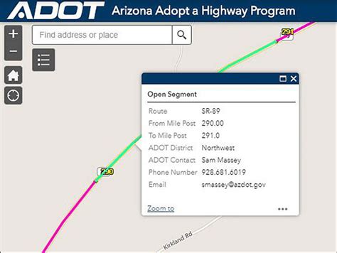Adot Makes Adopting A Highway Easier With New Interactive Map Adot