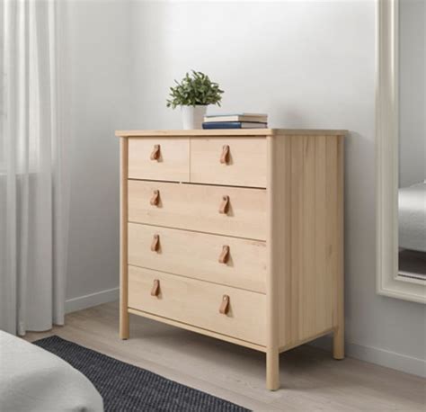 Oslo baderomsmøbel 150 cm sort matt. BJÖRKSNÄS Kommode med 5 skuffer - bjørk - IKEA | Ikea ...