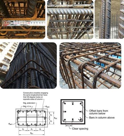 Example Of Transverse Reinforcement In Columns Offset Column Bars