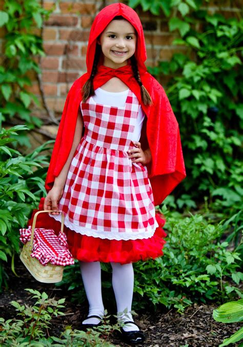 Red riding hood costume kids red riding hood party up costumes halloween costumes for kids crazy costumes red ridding hood costume i decided to make the girls little red riding hood capes for halloween this year since i had some fleece on hand that i'd purchased a while back. Girls Little Red Riding Hood Costume - Child Red Riding Hood Costumes
