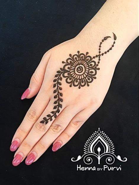 600 Simple And Easy Cute Henna Pictures Gallery On Hand For Beginner