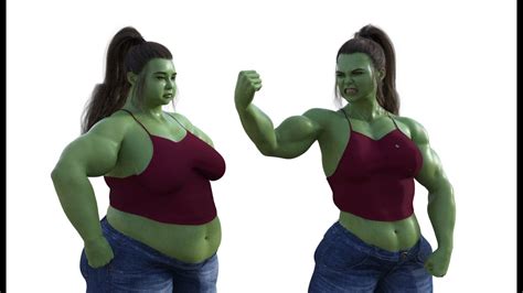 She Hulk Fat To Fit Transformation Youtube