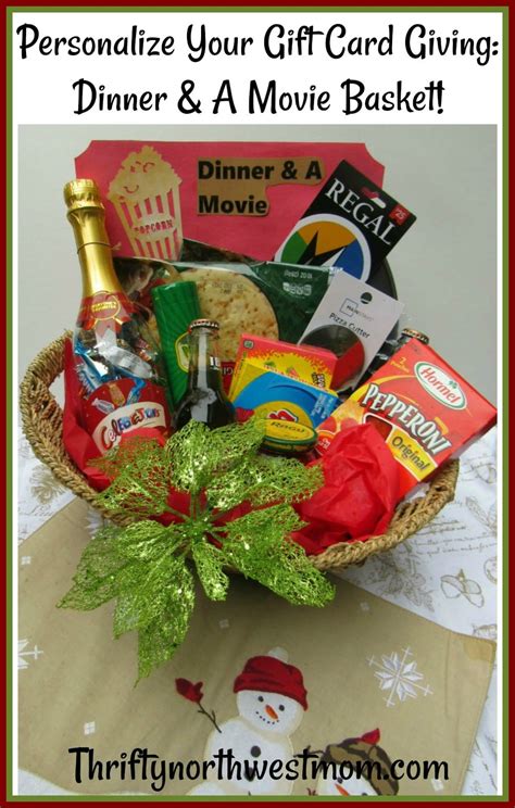 Check out our restaurant gift card selection for the very best in unique or custom, handmade pieces from our greeting cards shops. Dinner & A Movie Gift Basket Idea - How to Personalize ...