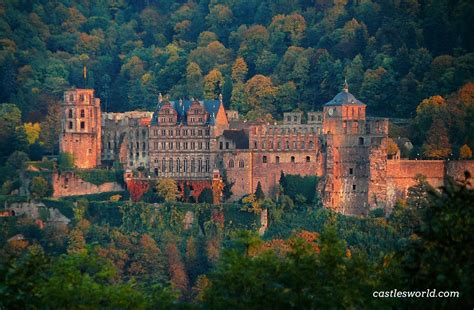 Heidelberg Castle Germany These Castle Ruins Are Among The Most