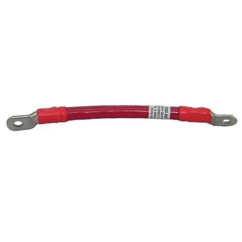 When useing battery cable in low voltage electrical systems such as 12 volts, the total length of both the positive and negative. EcoDirect 2/0 AWG 48 Inch Battery Cable / Red