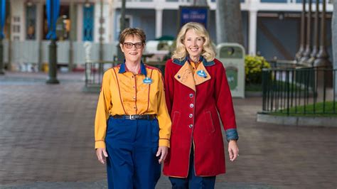 Disneyland Resort Cast Members Louise Stewart And Cindy Vallerga Brown