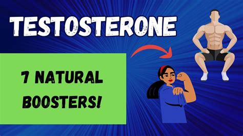 7 Natural Ways To Boost Testosterone Levels For Men And Women Youtube