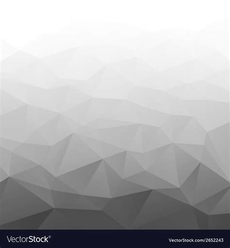Abstract Gradient Gray Geometric Background Vector Image