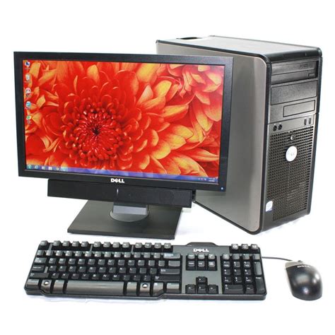 Dell Desktop Computer Tower 780 Windows 7 Pro Intel 30ghz 8gb 2tb 20
