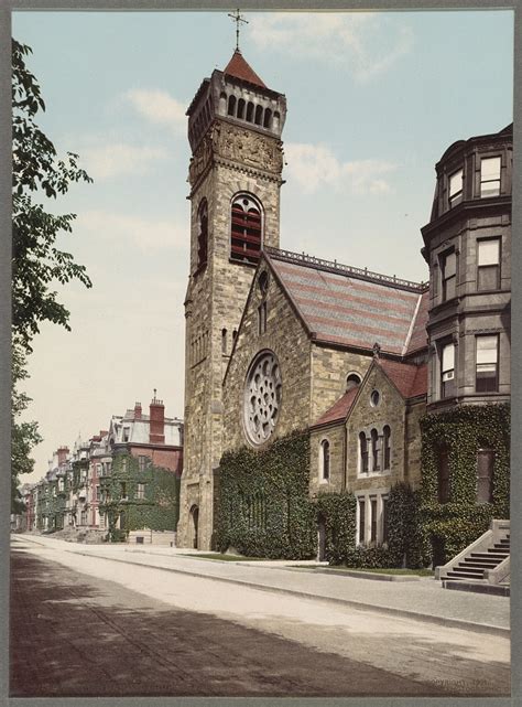Connect and engage with the frisco first app! First Baptist Church, Boston | Library of Congress