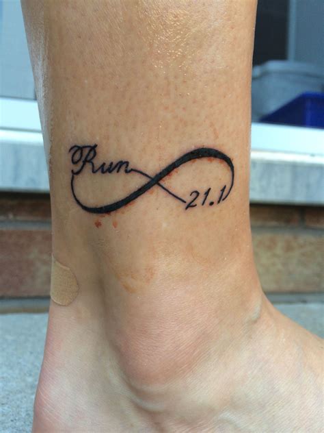 Infinity run tattoo Disney Tattoos Small, Small Tattoos, Dream Tattoos