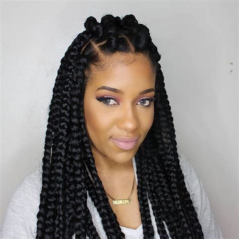 African braid hair styles usually use lots of variations in shapes and cool models. African Braids: 15 Stunning African Hair Braiding Styles ...