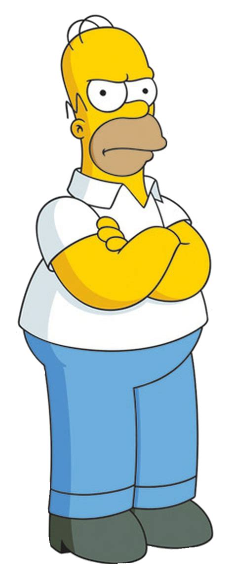 Angry Homer Simpson Png By Qhaalis On Deviantart