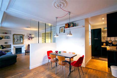 Paris Studio Apartment Merges Classic Contemporary With