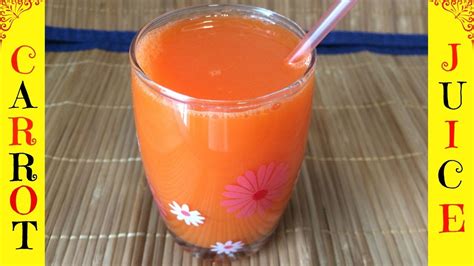 carrot juice homemade