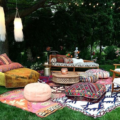 Bohemian Outdoor Decorations You Will Definitely Fall In
