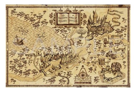 Mapa Del Merodeador Wallpaper Recklessly Harry Potter