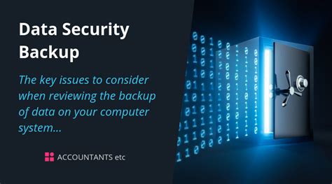 Data Security Backup Accountants Etc